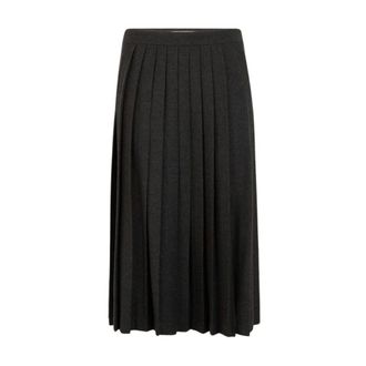 Iceberg Rok met logodetail - Dames - Rokken - Grijs - Maat: XS Wol