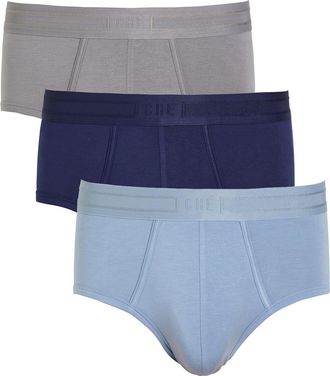 CHÉ Studios Che Logo-jacquard Stretch-jersey Briefs - set of Three - Multicoloured 1 - XL