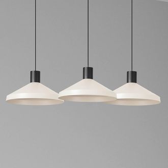Faro Barcelona Kombo L&aacute;mpara Colgante Beige &Oslash;400 3l 68596-3l