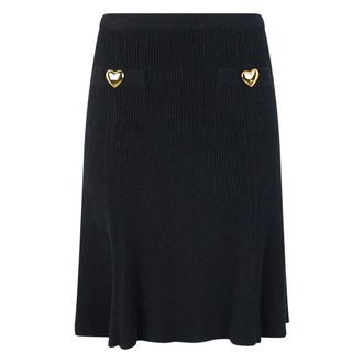 Moschino Mujer, Faldas, Negro, Talla: S