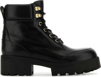 Givenchy Black Leather Trekker Ankle Boots
