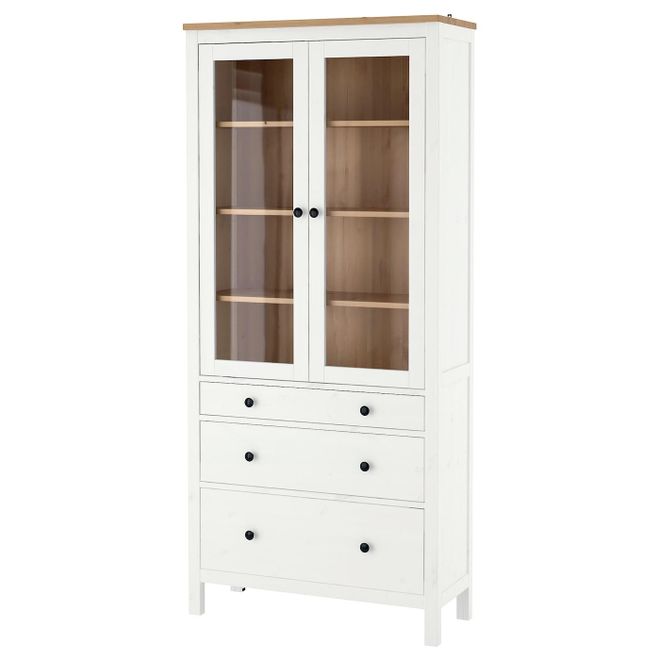 IKEA HEMNES Vitrine mit 3 Schubladen ab 399,00 €