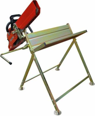 AMA Cavalletto in acciaio richiudibile per motosega