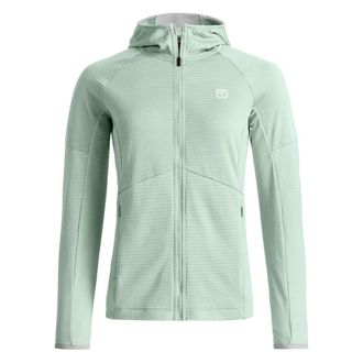 Ortovox Fleece Light Grid Hoody - Dames - Zomerjassen - Groen - S - Jassen