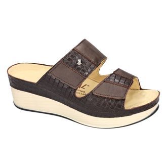 Vital Lara Wedge - Dames - Schoenen - Bruin - Maat: 38 EU Leer