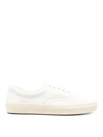 Tom Ford White Leather Sneakers