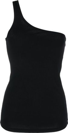 Isabel Marant Tresia one-shoulder top - women - Cotton - S - Black