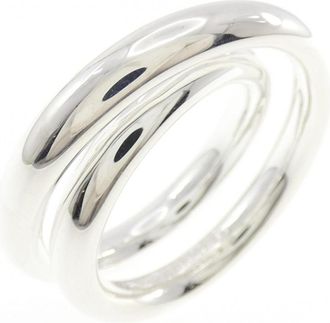 Herm&egrave;s Silver 925 Band Ring (Pre-Owned)