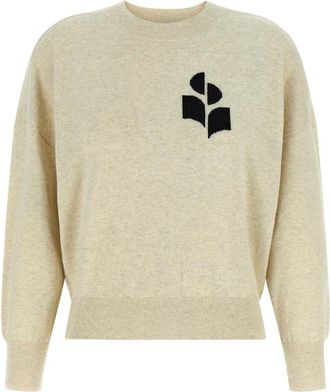 Isabel Marant Dames, Truien, Grijs, Maat: 3XS Katoen