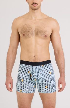 Saxx DropTemp Cooling Cotton Boxer Briefs in Grab A Beer-Multi at Nordstrom, Size Xx-Large