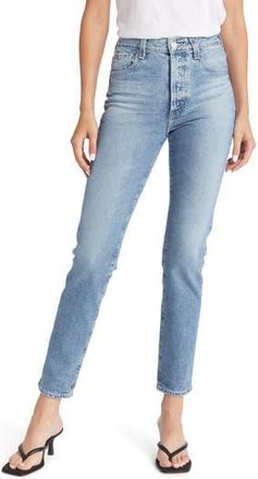 AG - Adriano Goldschmied Alexxis High Waist Slim Fit Jeans in Sundance at Nordstrom Rack, Size 32