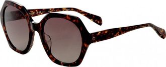 Rag & Bone Womens RNB1078 S 55 086 Sunglasses - Brown - One Size