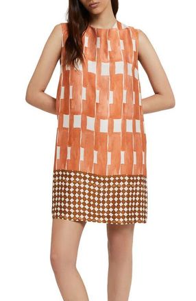 ottod'Ame Viscose Short Dress in Peach at Nordstrom, Size 46 It