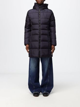 Save The Duck Piumino Taylor al ginocchio in nylon con cappuccio