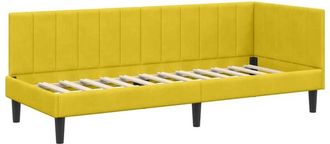 vidaXL Estructura De Cama En Esquina Amarillo 80 Cm X 200 Cm Vidaxl