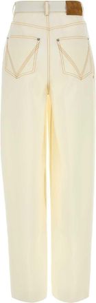 Bottega Veneta Womens White Trousers Wool