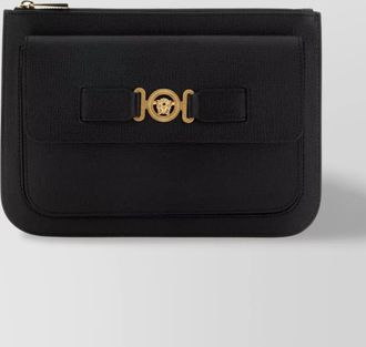 Versace large medusa rectangular clutch bag