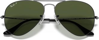 Ray-Ban Aviator Rb 3025 - unisex - Zonnebrillen - Grijs - 62 MM - Accessoires