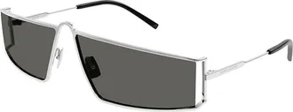 Saint Laurent SL606001 Angular Frame Sunglasses - Black