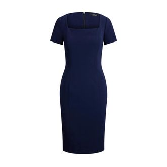 Ralph Lauren Lauren Ralph Lauren Jurken - Dames - Casual kleedjes - Blauw - S - Nylon - Kleedjes