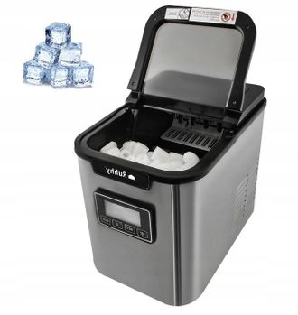 OEM M&aacute;quina De Hielo Dom&eacute;stica, Color Gris Plateado, Eficiente Y F&aacute;cil De Usar