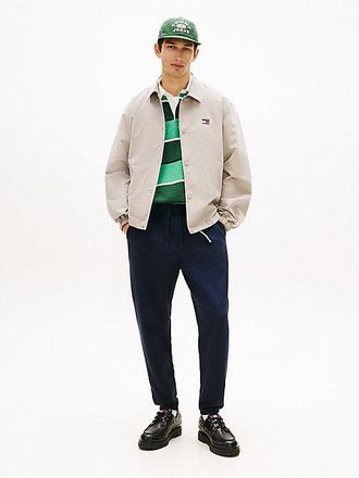 Tommy Hilfiger Linear Logo Fleece Drawstring Joggers