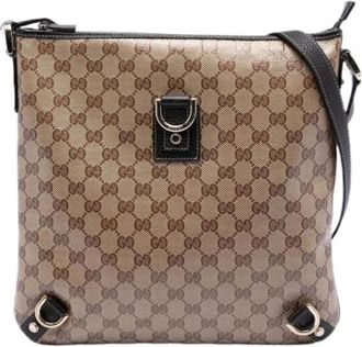Gucci Pre-owned Abbey D-Ring Crossbody Bag - - Pre-owned - Donna - Beige - ONE SIZE