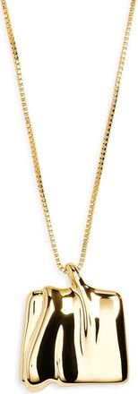 JENNY BIRD Sundra Pendant Necklace in High Polish Gold at Nordstrom