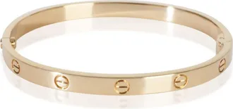 Cartier Pre-Owned Cartier Yellow Gold Medium Model Love Bracelet