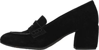 Del Carlo Kaleido Loafer - Dames - Pumps - Zwart - 37 1/2 EU - Leer - Schoenen