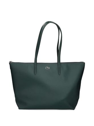 Lacoste L.12.12 Concept logo motif tote bag - women - PVC - OS - Green