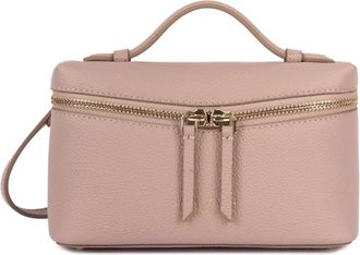 Lancaster Box Bag Milano Tr&eacute;sor - Dames - Handtassen - Beige - ONE Size - Leer - Tassen