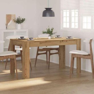 vidaXL Tavolo Pranzo Artigianale 140x74,5x76 cm Legno Multistrato - Vidaxl