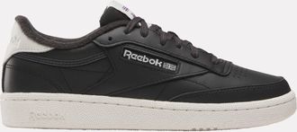 Reebok Womens Club C 85 In Black/Purple M