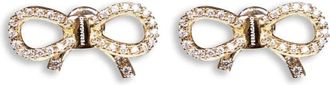 Ferragamo Vara Bow Earrings - female - Ferragamo - Earrings - Yellow - ONE SIZE - Accessories