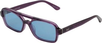 Retro Superfuture Vico Zonnebrillen - unisex - Zonnebrillen - Paars - 58 MM - Accessoires