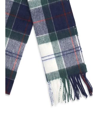 Barbour Tartan Check Merino Wool Scarf - Multicolor
