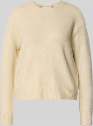 Suncoo Strickpullover mit Rundhalsausschnitt Modell PLAMEDI in Ecru, Größe XS
