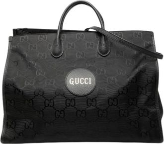 Gucci Pre-owned Tote Bags, female, Black, Size: ONE SIZE Pre-owned Vintage Tote Bag