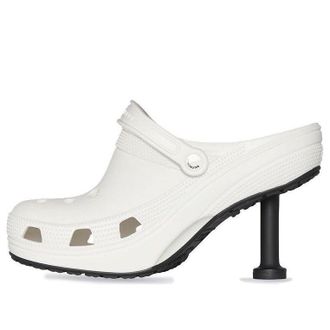 Balenciaga (WMNS) Balenciaga x Crocs Madame 80MM White 677390W1S8E9000