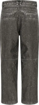 Diesel Distressed Double-Fabric Jeans - gray