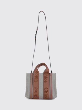 Chlo&eacute; Borsa Woody Chlo&eacute; in canvas