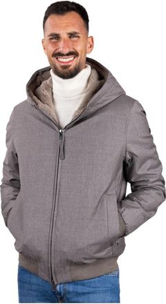 Duno Vigo Jacket - Heren - Winterjassen - Grijs - XL - Wol - Jassen