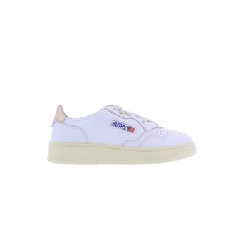 Autry Sneakers, female, White, Size: 6 US Low White/Rose Gold Sneakers