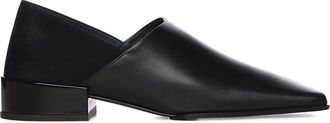 Alaia Leather Slip-On