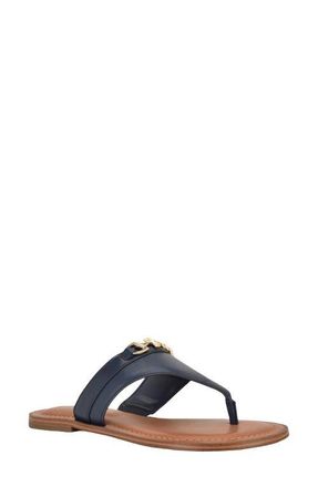 Tommy Hilfiger Goldiea Flip Flop in Blue at Nordstrom, Size 6.5