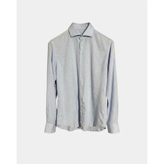 Xacus Heren, Overhemden, Blauw, Maat: XL Katoen