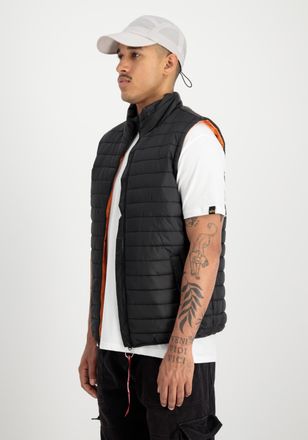 Alpha Industries Blouson ALPHA INDUSTRIES Puffer Vest Light, Herren, Gr. XXL, schwarz, Obermaterial: 100% Polyester; Futter: 100% Polyester; F&uuml;llung: 100% Polyester, J