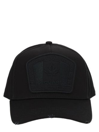 Dsquared2 D2 Patch Baseball Cap
