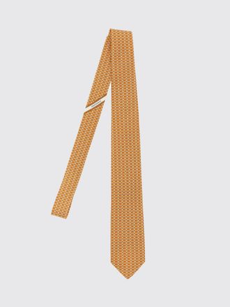 Ferragamo Cravatta Gancini Ferragamo in seta stampata